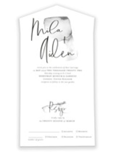 All-in-One Wedding Invitations