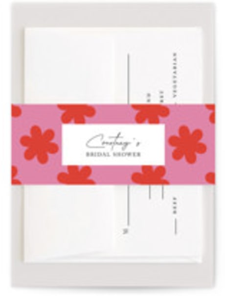 Bridal Shower Belly Bands
