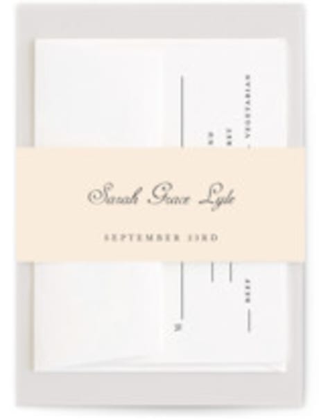 Bridal Shower Belly Bands