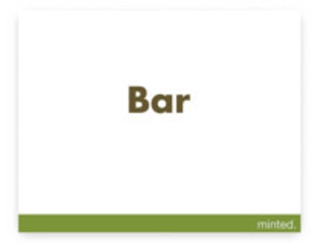 Bar Signs