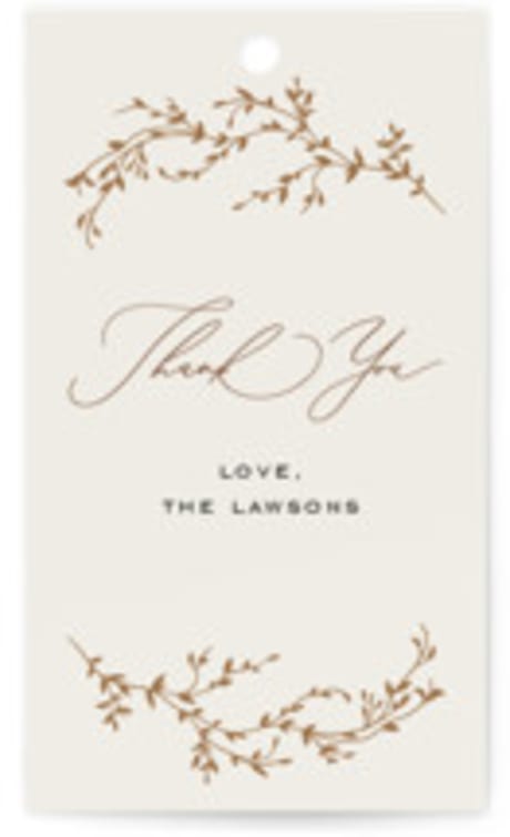 Children's Birthday Party Favor Tags