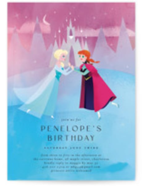 Petite Children's Birthday Party Invitations
