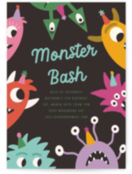 Petite Children's Birthday Party Invitations