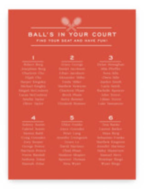 Custom Seating Charts