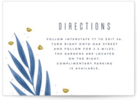 Direction Cards