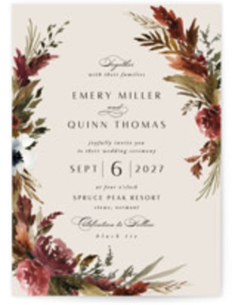 Grand Wedding Invitations