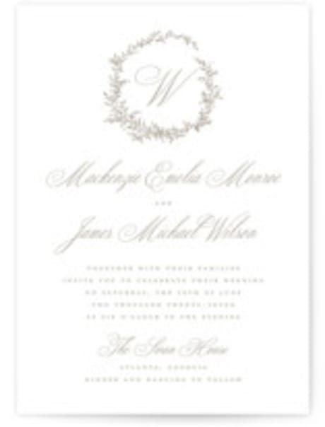 Grand Wedding Invitations