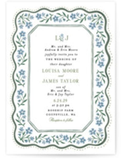Petite Wedding Invitations