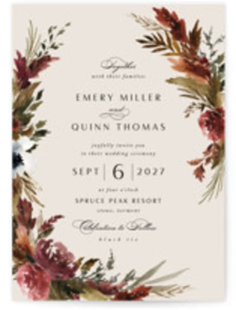 Petite Wedding Invitations