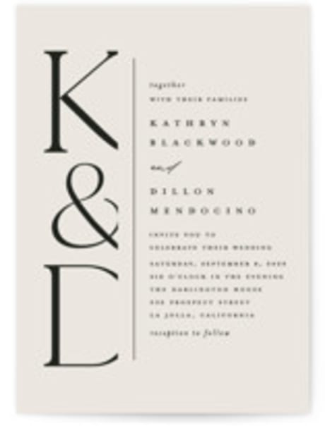 Petite Wedding Invitations