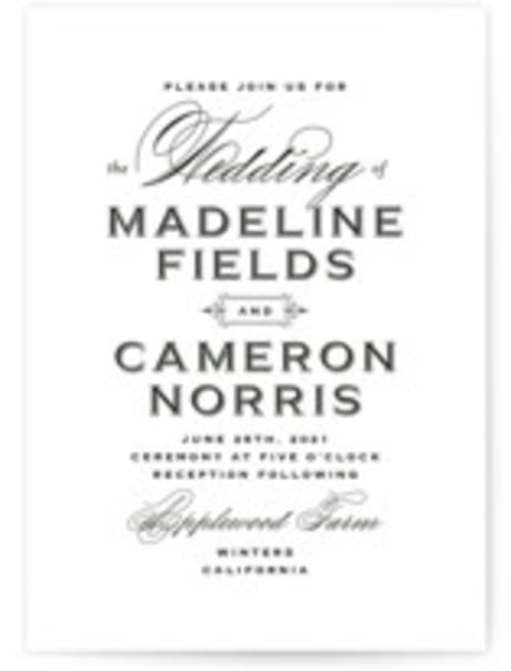 Wedding Invitations