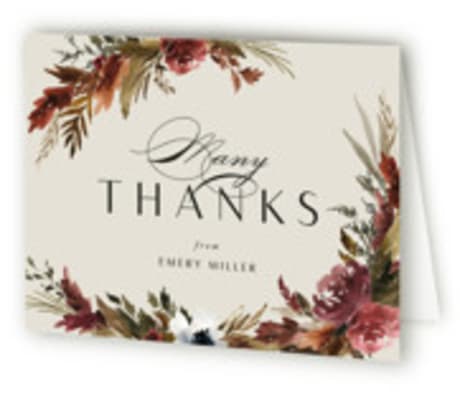 Bridal Shower Thank You Cards