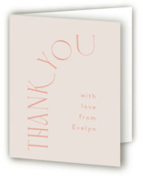 Bridal Shower Thank You Cards