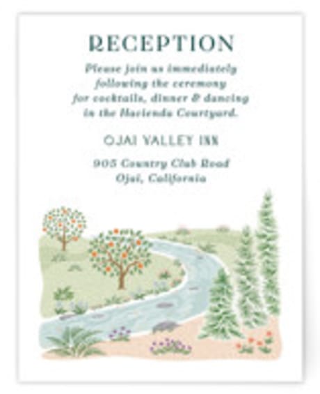 Reception Cards