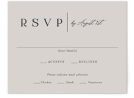 RSVP Cards