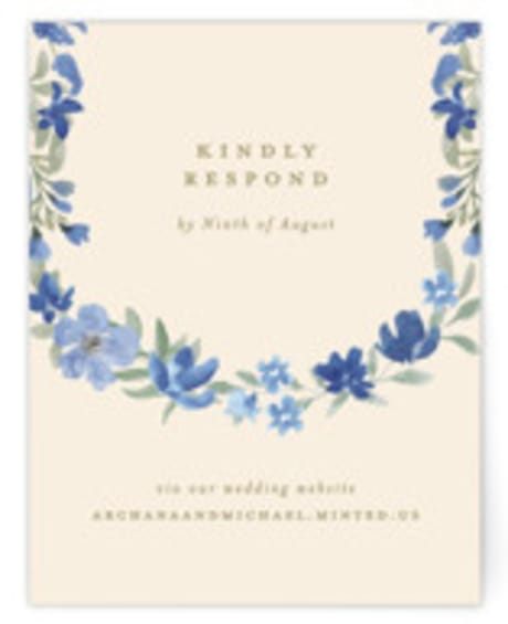 RSVP Online Enclosure Cards