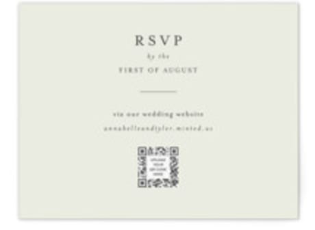 RSVP Online Enclosure Cards