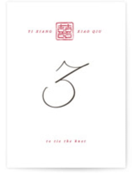 Table Numbers