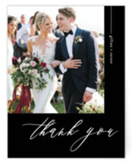 Wedding Thank You Postcards
