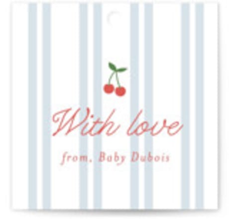 Baby Shower Favor Tags