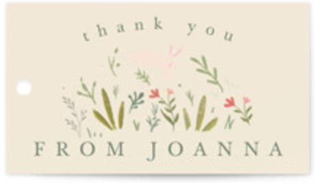 Baby Shower Favor Tags