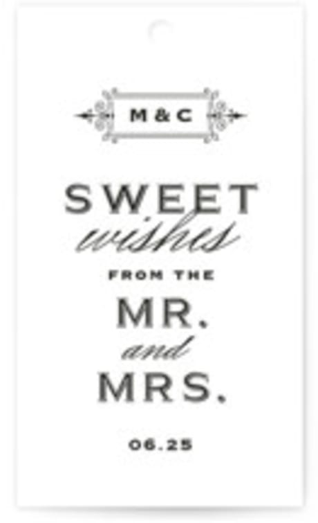 Wedding Favor Tags