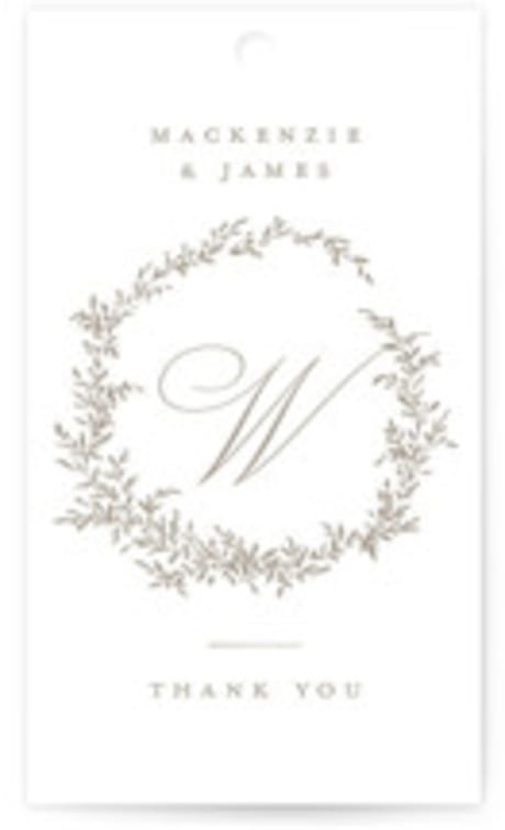 Wedding Favor Tags