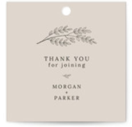 Wedding Favor Tags