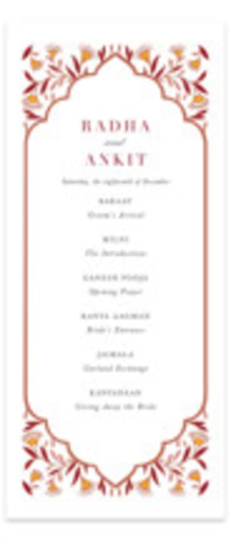 Wedding Programs