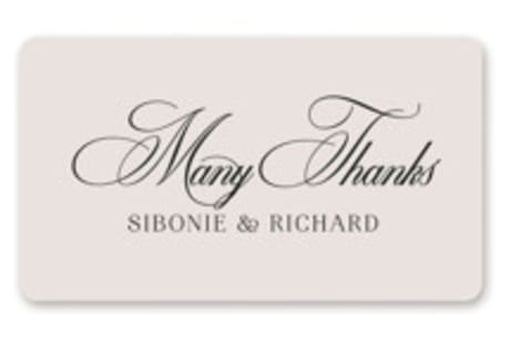 Wedding Favor Stickers