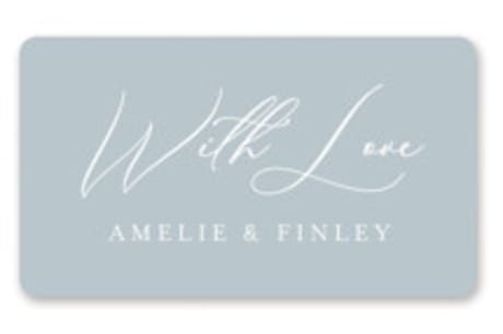 Wedding Favor Stickers