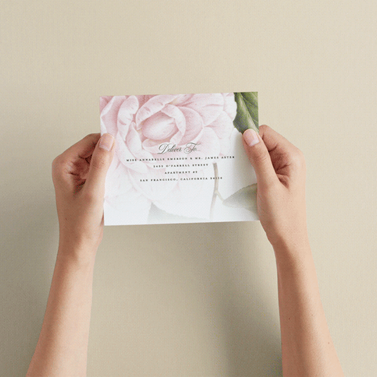 "Botanic" - Savvy Wedding Invitations in Midnight by kelli hall - How it works