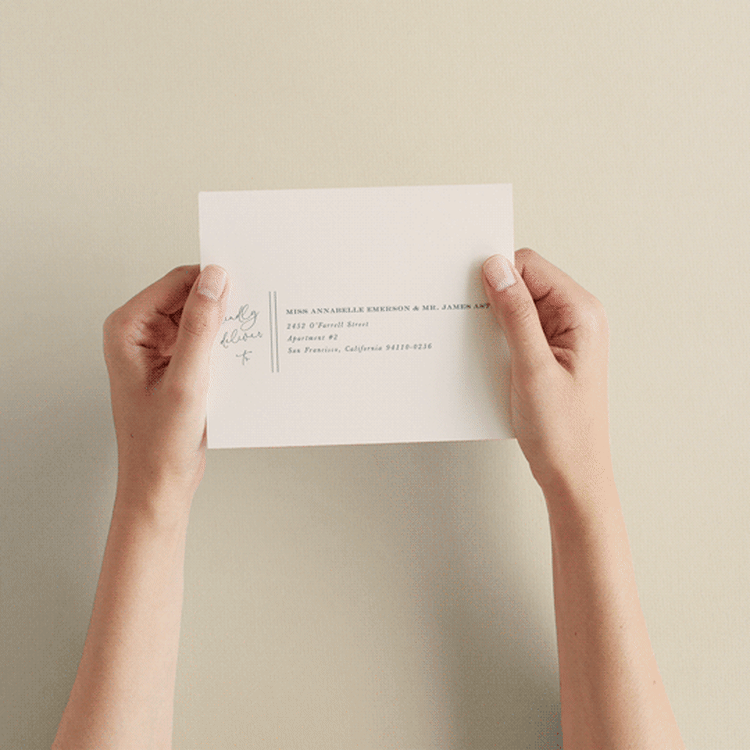 "EverAfter" - Savvy Wedding Invitations in Petal by Rochelle Renee - How it works