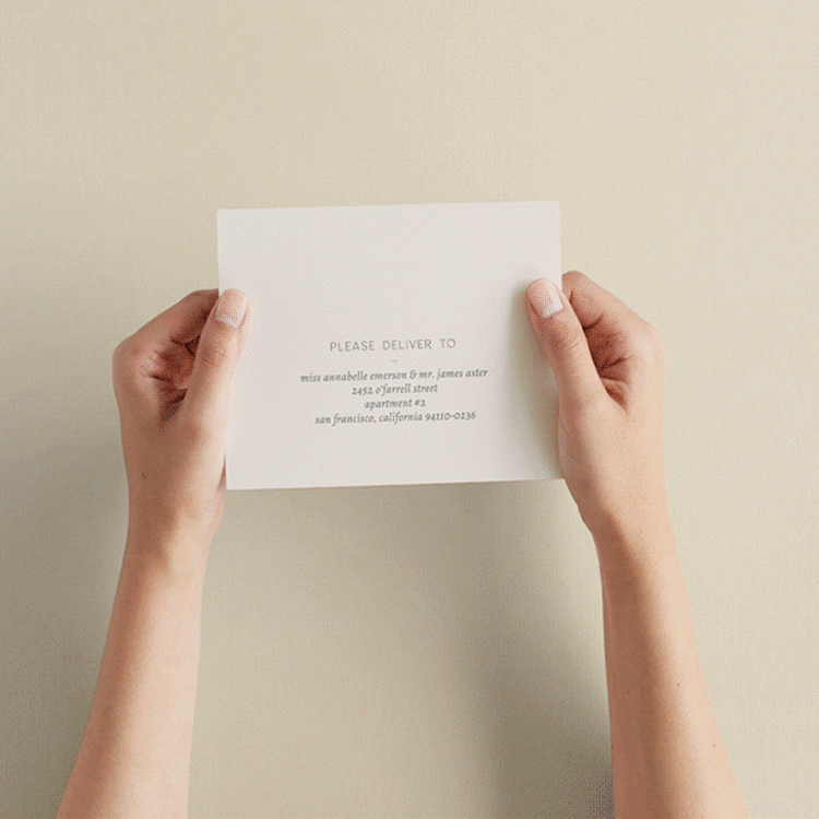 "Painted Sands" - Savvy Wedding Invitations in Terracotta by Chelsea Petaja - How it works