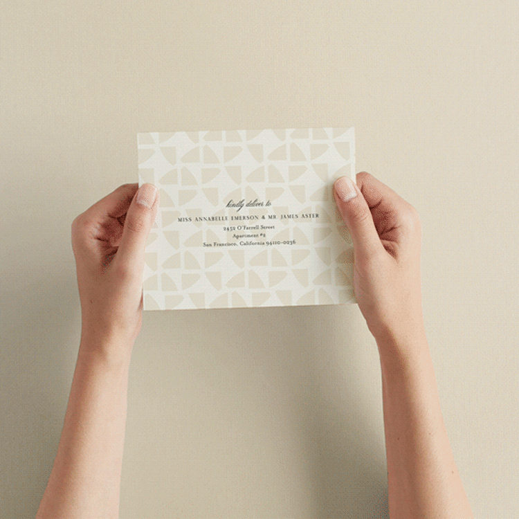 "Warner" - Savvy Wedding Invitations in Emerald by Carrie ONeal - How it works
