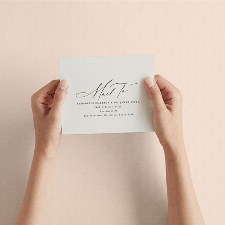 "Scripted Names" - Savvy Wedding Invitations in Ecru by Hooray Creative - How it works