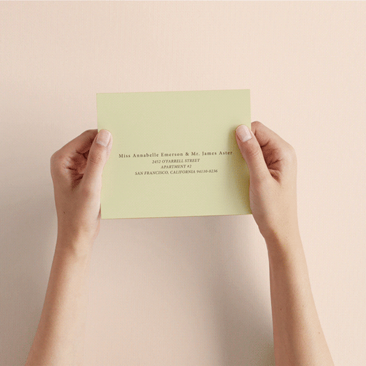 "sophia" - Savvy Wedding Invitations in Sunshine by Ani Somi - How it works