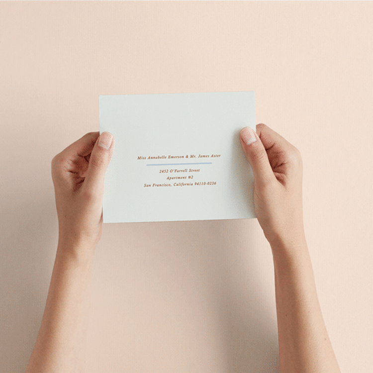 "Stripes" - Savvy Wedding Invitations in Wave by Kelly Watkins - How it works