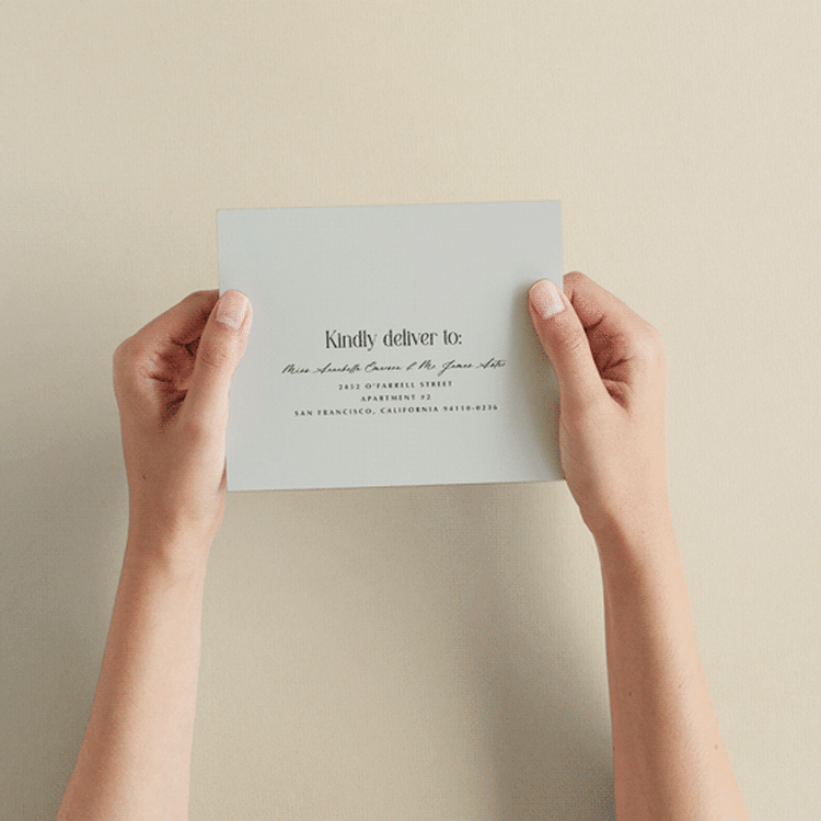 "Litterateur" - Savvy Wedding Invitations in Natural by Karen Glenn - How it works