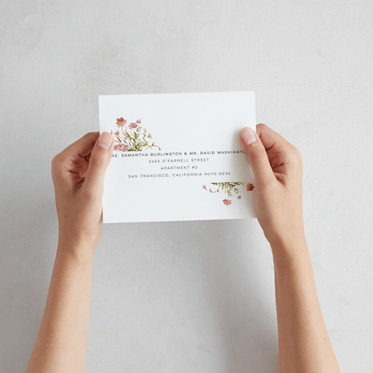 "Untied" - Savvy Wedding Invitations in Sherbert by Erin Hodges - How it works