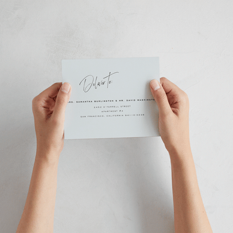 "Signature Script" - Savvy Wedding Invitations in Mint by Michelle Taylor - How it works