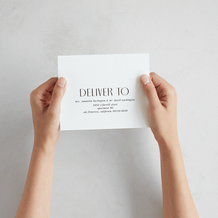 "Commonwealth" - Savvy Wedding Invitations in Ecru by That Girl Press - How it works