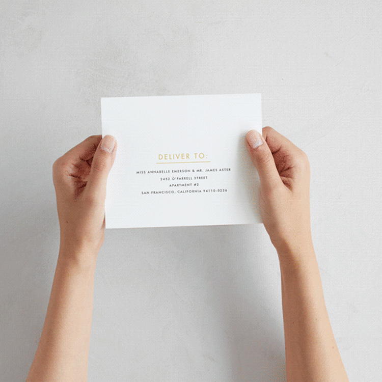 "Colorfield" - Savvy Wedding Invitations in Buttercup by Snow and Ivy - How it works