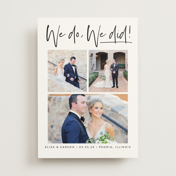 "our gallery" - Wedding Announcements in Ivory by Susan Asbill - Front