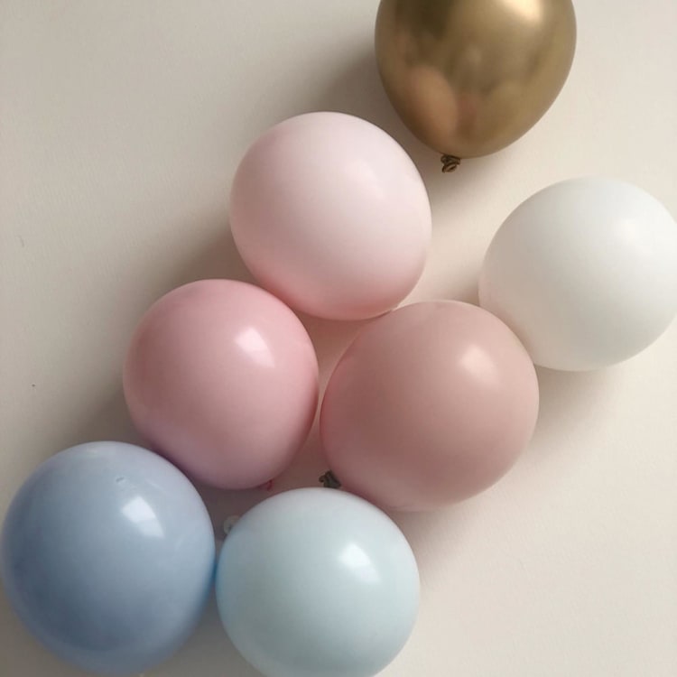 "Baby to Be Balloon Garland Luxury Kit (10-12ft)" - Party Balloons in multicolorassorted-colors by PopFestCo