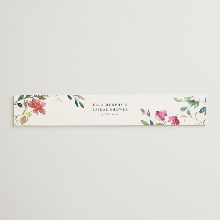 "Spring Wildflowers" - Bridal Shower in Floral by Mere Paper - Front