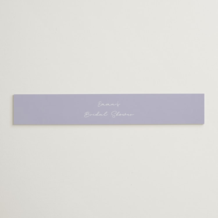 "pretty little floral" - Bridal Shower in Lilac by Rebecca Durflinger - Front