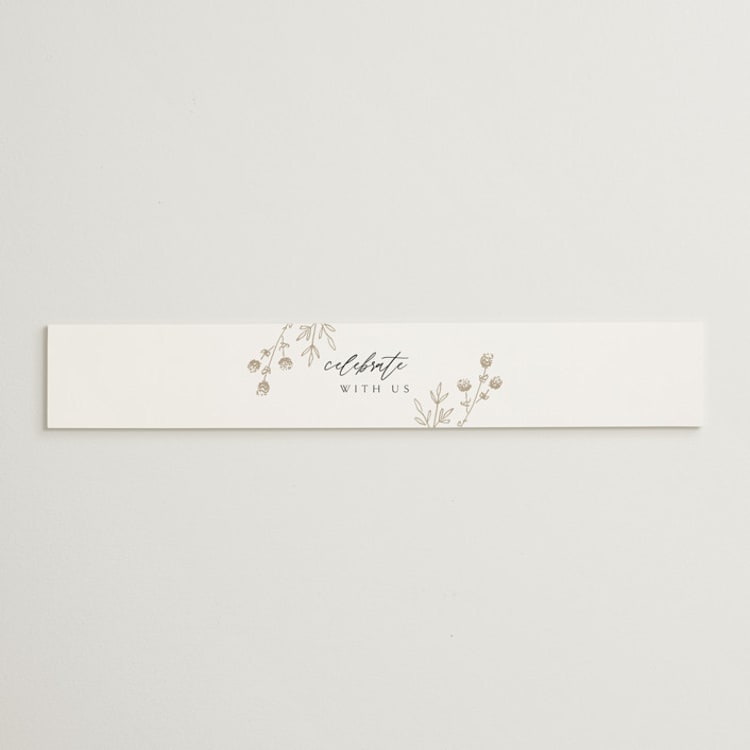 "rustic elegance" - Bridal Shower in Silk by Kelly Schmidt - Front