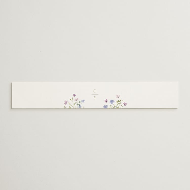 "Sweeping Meadow" - Bridal Shower in Wisteria by Everett Paper Goods - Front