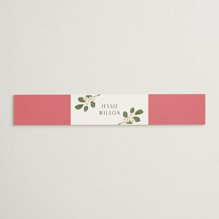 "Summer Fresh" - Bridal Shower in Coral by Susan Moyal - Front